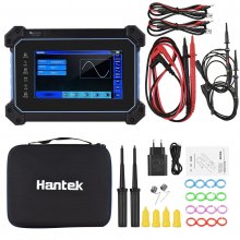 Hantek TO1154D Rechargeable Portable Oscilloscope Multimeter 4-Channel 150MHz Bandwidth 1GSa/S Sampling Rate 8M Storage Depth 25MHz Signal Source 7-inch TFT LCD Digital Storage Oscilloscope Arbitrary