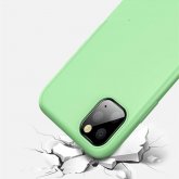 Bakeey Smooth Shockproof Soft Liquid Silicone Rubber Back Cover Protective Case for iPhone 11 Series COD