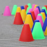 Training Marking Cones Slalom Skate Pile Cup-Random Color COD