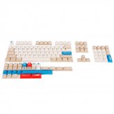 134 Keys Soymilk PBT Keycap Set Cherry Profile Sublimation Custom Keycaps for Mechanical Keyboards COD