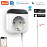 RSH Tuya WiFi Smart Temperature Control Socket Switch Mobile APP Timing Wireless Remote Thermostat Controller Plug Socket Work with Amazon Google Assistant