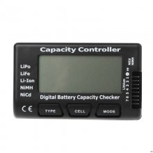 1-7S Digital Battery Capacity Tester Voltage Controller Power Display Liquid Crystal Test for RC Car LiPo/LiFe/Li-Ion/NiMH/Nicd Battery COD