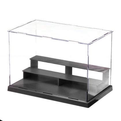 Acrylic Action Figures Model Transparent Display Case Toy DIY Assembling Storage Box Car Ship Collectibles Cabinets Boys Toys COD