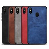 MOFI PINWUYO Shockproof PU Leather Soft TPU Back Cover Protective Case for Xiaomi Redmi Note 6 Pro Non-original COD