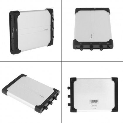 OWON VDS1022 Virtual PC USB Oscilloscope 100MSa/S 25M Dual-Channel Oscilloscopes with Probe Cable Tools Accessory COD