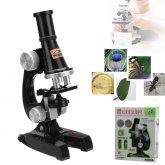 Children's Kids Junior Microscope Science Lab Set with Light Educational Toy COD