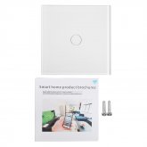 1 Gang 1 WIFI Smart Light Touch Remote Control Wall Switch For Amazon Alexa COD