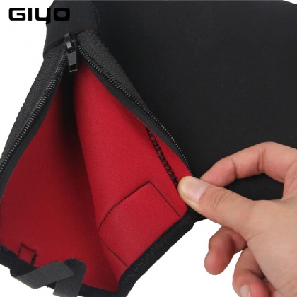 GIYO WG-01R Road Bike Warm Gloves 5mm Thick Neoprene Waterproof Windproof Reflective Material Bicycle Handlebar Gloves for Winter Cycling Fun COD