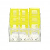 3Pin 1 Way Series Wire Connector Flame Retardant Terminal Block Electric Cable Terminal COD