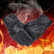 Bakeey PU Leather Screen Touch Gloves Winter Warm Waterproof Outdoor Motorcycle Bicycle Riding Games Touch-screen Glove COD