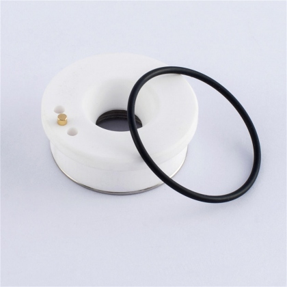 Laser Ceramic Body 28mm Fiber Laser Cutting Machine Head Nozzle Holder Ceramic Ring Parts