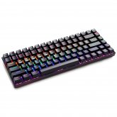 TECHNOLOGY XM-RF84 bluetooth Mechanical Keyboard 84 Keys 3 Connection Modes Wireless BT5.0 / 2.4G / Type-C Wired Blue Switch RGB Backlit Gaming Keyboard