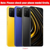 Bakeey for POCO M3 Case with Ring Holder Lens Protector Soft Liquid Silicone Rubber Protective Case COD