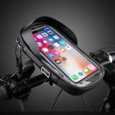 Waterproof Bike Bag Security 360° Rotation Touch Screen Bicycle Frame Phone Bag for Cycling COD