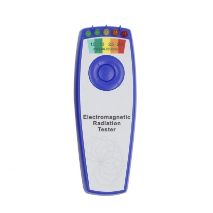 Portable Electromagnetic Radiation Tester Field EMF Gauss Meter Ghost Hunting Tester with 5 LEDs COD