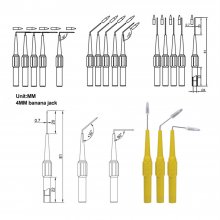 25PCS Universal Multimeter Probe with Steel Needle and 4mm Banana Plug Piercing Needle Connection Alligator Clip For Accurate Readings and Versatile Testing Use