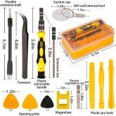 115 in 1 Professional Screwdriver Set Precision Screwdriver Set Multi-function Magnetic Repair Computer Tool Kit Compatible with Cell Phone COD