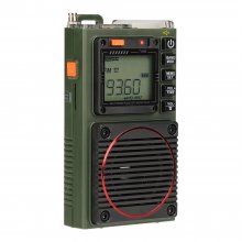 Retekess TR111 Radio FM Portable Radios AM FM Mini Ham Radio Shortwave Emergency Amateur Radio Multiband SW VHF WB Alarm Clock COD