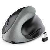 2.4G Wireless Mouse 800-1600DPI Adjustable Ergonomic Mice with 6 Keys 500mAh Battery Rechargeable Mute Mouse for PC Laptop Computer COD