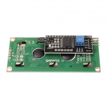 HW-060B 1602 LCD 5V Yellow-green Screen IIC I2C Interface Module 1602 LCD Display Adapter Board COD