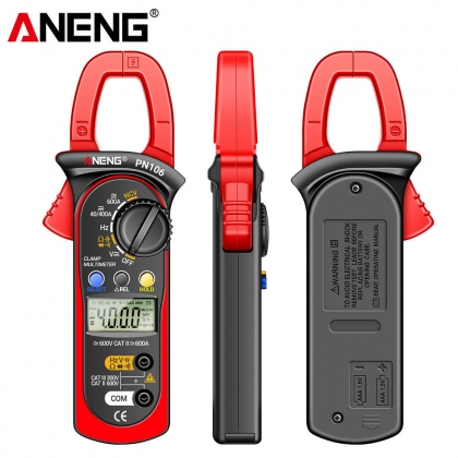 ANENG PN106 4000 Counts Clamp Meter AC/DC Ammeter Voltmeter Electric Tester True RMS Multimeter Clamp Tool for Electrician COD