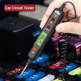 HABOTEST Car Circuit Tester Automobile Fault Maintenance Circuit Tester Digital Backlight Display Car Circuit Voltage Tester