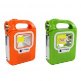 Portable Solar Lantern COB LED Work Lamp Emergency Spotlight USB Rechargeable Hand Lamp For Outdoor Hiking Camping COD