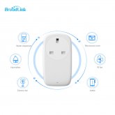 BroadLink SP4L US/UK/AU Smart Dimmer outlet US Wifi Socket works with Alexa and Google Assitant IFTTT COD