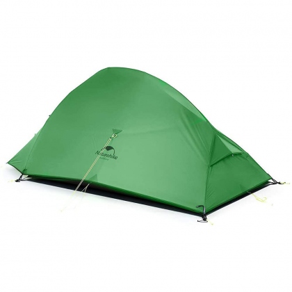 Naturehike Cloud-Up 2 People Lightweight Backpacking Tent 210T RipStop 4 Season Dome Tent Double Layers PU 3000mm Water Resistant with Footprint for Camping Hiking