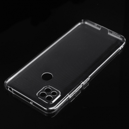 Bakeey for Xiaomi Redmi 9C Case Crystal Transparent Shockproof Non-Yellow Hard PC Protective Case Back Cover Non-original COD