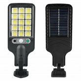 Outdoor LED Solar Street Light Human Sensing Courtyard Wall Light Waterproof Remote Control Garden Dew Lamp COD