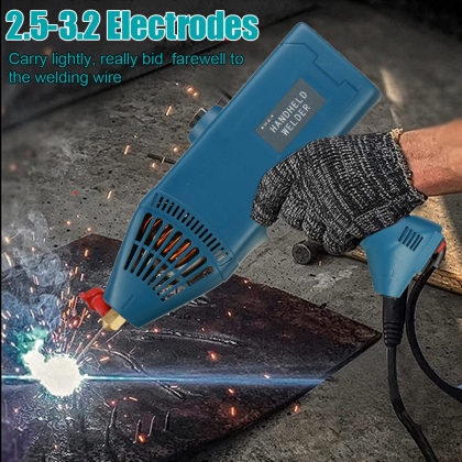 5500W ARC Welding Machine Handheld Electric Welding Tools with Ground Wire Metal Clip 220V EU Plug COD