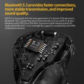 KZ VXS PRO bluetooth 5.3 Earphone QCC5171 Chip CVC9.0 Call Noise Cancelling 10mm Unit HiFi Stereo AAC HD Audio Sports Earphone Headphones with Mic COD