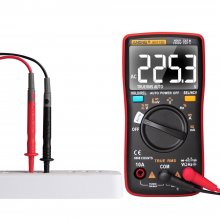 ANENG AN113D Intelligent Auto Measure True- RMS Digital Multimeter 6000 Counts Resistance Diode Continuity Tester Temperature AC/DC Voltage Current Meter Upgraded from AN8002