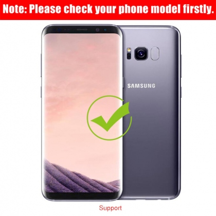 Bakeey Magnetic Flip Smart Sleep Window View Shockproof PU Leather Full Cover Protective Case for Samsung Galaxy S8 Plus / Galaxy S8+ COD