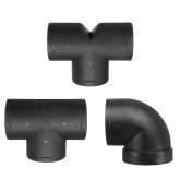 Air Vent Elbow Ducting Pipe 60mm/2.4 Inch 75mm/3 Inch Diameter for Webasto Eberspaecher Air Diesel Parking Heater COD