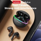 Lenovo XT97 TWS Earphone bluetooth V5.2 13mm Dynamic Driver Stereo 250mAh Battery RGB Effect AAC SBC Decoding Touch Control Sports Gaming Headset COD