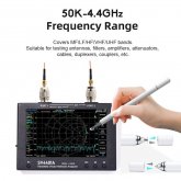 SV4401A 50KHz-4400MHz Vector Network Analyzer 7 inch Touch Screen 100db Dynamic NanoVNA Vector Network Analyzer COD