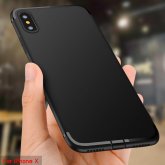 Bakeey Protective Case For iPhone XS Max Slim Micro Matte TPU Cover With Dust Plug Cover COD