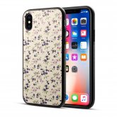 Bakeey Printing Flower Non-slip Hard PC TPU Protective Case for iPhone X/7/8 Plus COD