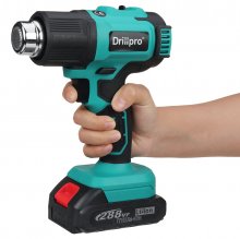 Drillpro 1500mAh 200W AU/US/EU Plug Eletric Hot Air Gun For Welding, Welding Pvc, Molding, Drying, Hot Loading, Paint Stripping, Etc. COD