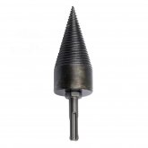 1Pc Drillpro 32/42mm HSS Round/Square/Hexagonal Shank Firewood Drill Bit Splitter Wood Split Cone Drill Bit For Tree Cutting COD