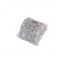 35Pcs GAMAKAY Crystal Mechanical Switch 3-Pin Prelubricate Linear Switch for DIY Mechanical Gaming Keyboard COD