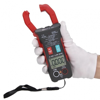 Digital Clamp meter ZT-QB4 4000 count multimeter voltmeter AC Ammeter Resistance Frequency Capacitance Temperature tester COD