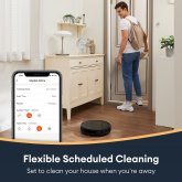 Ultenic D6s Robot Vacuum and Mop Combo, SonicTrue Vibration Mopping, 3000Pa Strong Suction, Super Slim, APP Control, Works with Alexa and Google Home, Ideal for Pet Hair, Hard Floors and Carpets