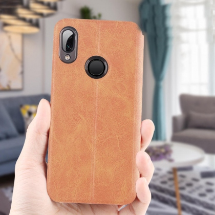 MOFI Shockproof PU Leather Flip Card Slot With Stand Full Body Protective Case For Xiaomi Redmi 7/ Redmi Y3 COD