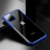 Baseus Luxury Plating Ultra Thin Transparent Soft TPU Protective Case for iPhone 11 6.1 inch COD