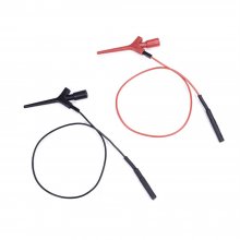 Universal Multimeter Test Hook with Miniature Plane Type IC Clip and Probe Needle Versatile for High Pressure Differential Applications Accurate Readings and Secure Connectivity