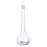 10/25/50/100/250ML Transparent Glass Volumetric Flask With Stopper Lab Glassware Kit COD