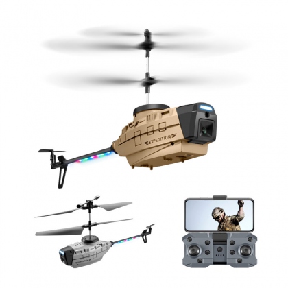 KY202 Black Bee 4CH 6-Axis 4K Dual Camera Air Gesture Obstacle Avoidance Intelligent Hover RC Helicopter RTF COD